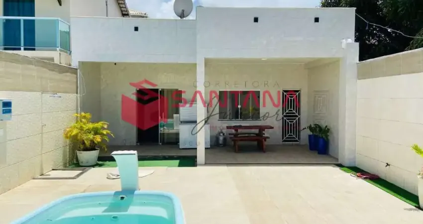 Casa para venda, 3 quarto(s) com piscina privativa em arembepe - ca593
