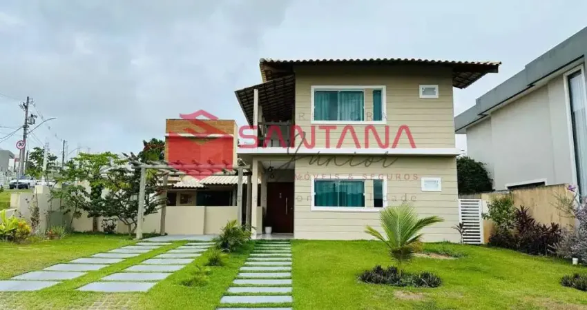 Casa Alto Padrão com Piscina no Alphaville Litoral Norte 3 - CA653