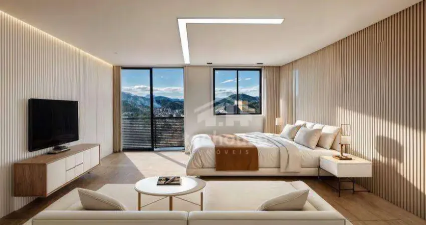 Loft com 1 dormitório à venda, 42 m² por R$ 380.000,00 - Alto - Teresópolis/RJ