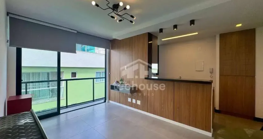 Apartamento com 1 dormitório à venda, 46 m² por r$ 450.000,00 - alto - teresópolis/rj