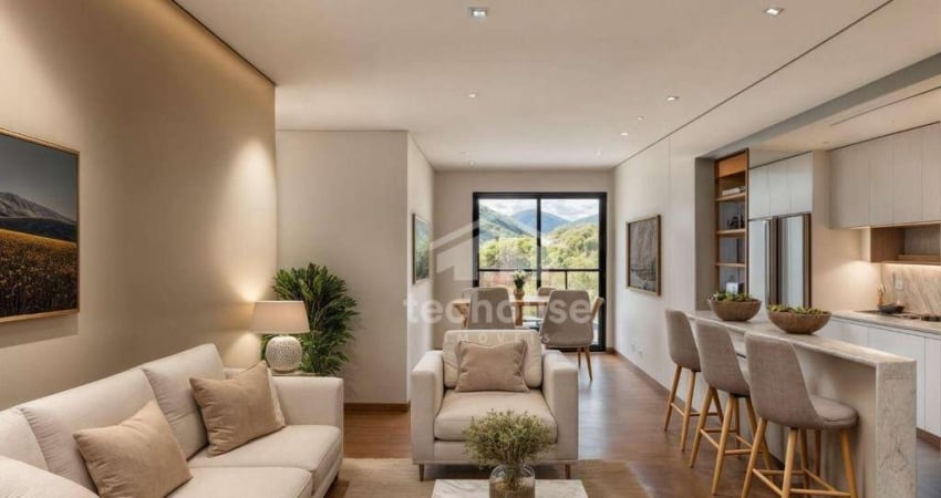 Apartamento com 3 dormitórios à venda, 74 m² por R$ 580.000,00 - Várzea - Teresópolis/RJ
