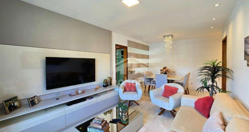 Teresópolis: Apartamento Alto Padrão de 114m² no Centro - 3 Quartos 1 Suíte com Varanda, Reformado, Planejados e Lazer Completo