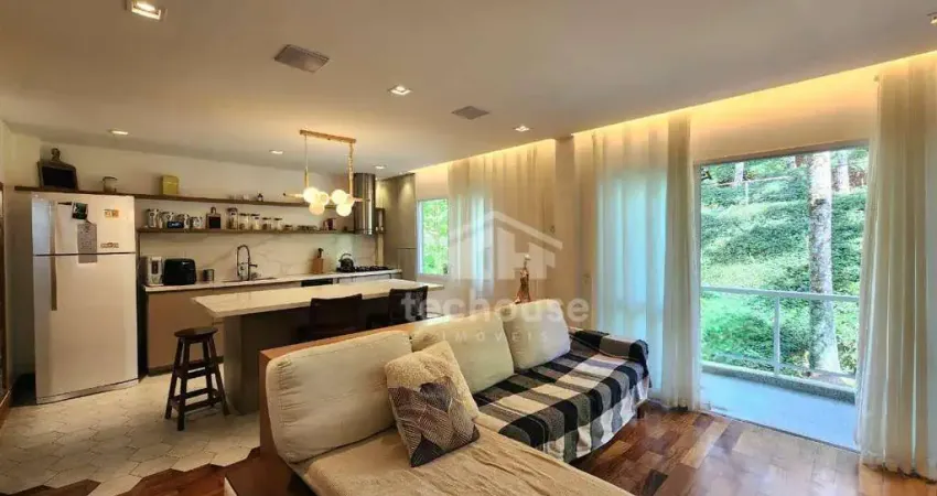 Apartamento duplex de luxo: 3 quartos (2 suítes), 1 vaga e lazer completo em teresópolis/rj.