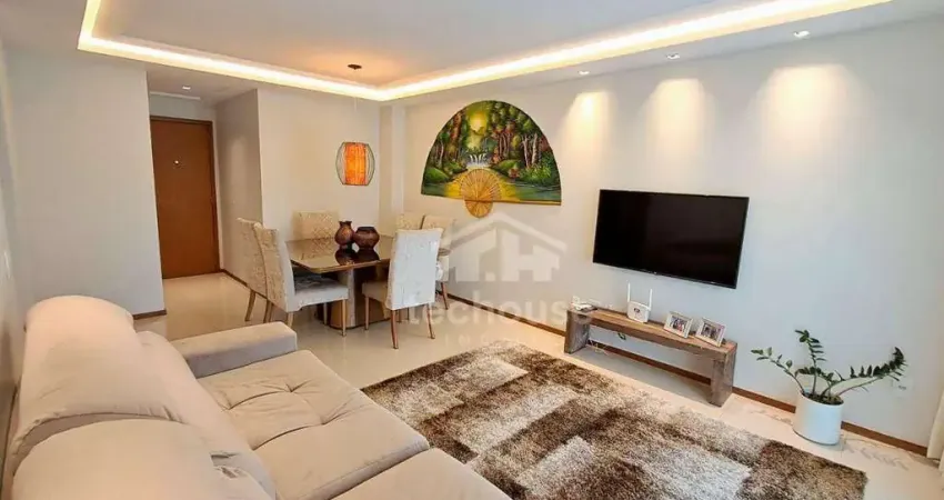 Apartamento mobiliado para locação em agriões, teresópolis - cozinha gourmet (ilha e torre quente), 2 quartos, varanda e lazer premium!