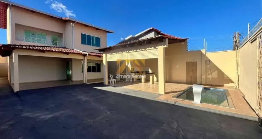 Sobrado alto padrão 5/4 com 3 suítes - 278 m² na 210 sul (arse 24) - próximo   escolinha de futebol do flamengo - palmas/to