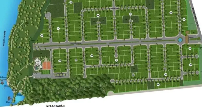 Terreno, 609 m² - Caribe Residence e Resort - Palmas/TO