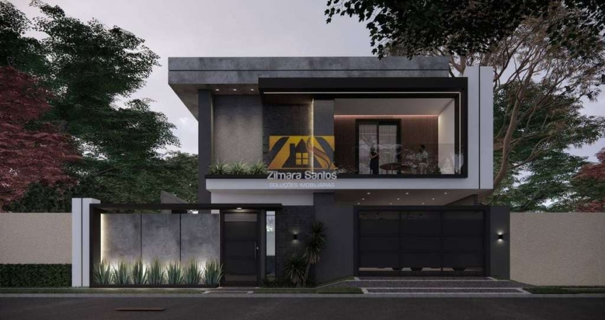 Sobrado Alto Padrão, com 4 suítes, 200 m² - 505 sul (Arso 52) - Palmas/TO
