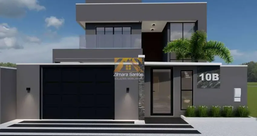 Sobrado alto padrão, 4/4, sendo 3 suítes, 245 m² - 507 sul (arso 53) - palmas/to