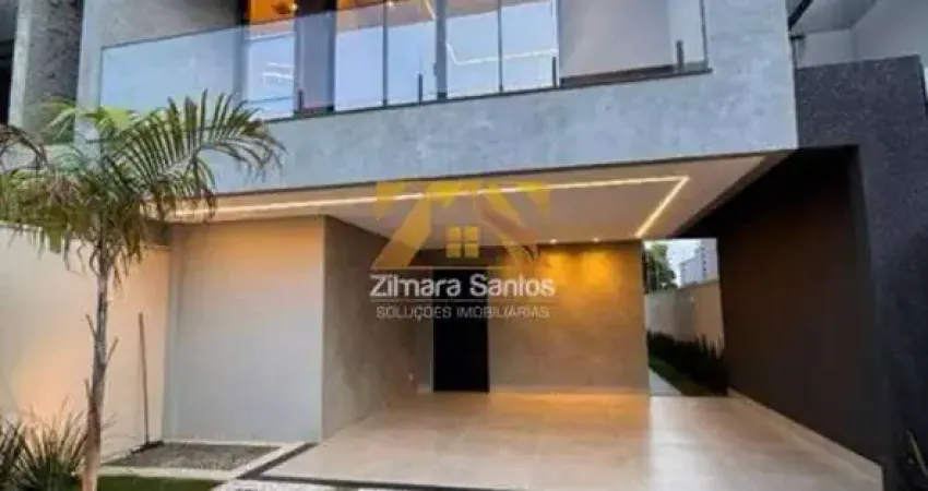 Sobrado alto padrão, com 3 suítes, 204 m² - 505 sul (arso 52) -próximo á panificadora real- palmas/to