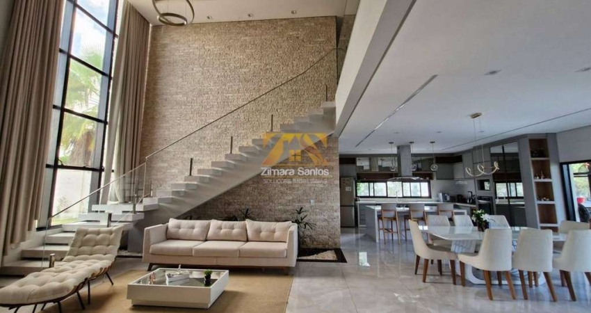 Sobrado Alto Padrão, com 4 suítes, 427 m² - Condomínio Caribe Residence - Palmas/TO