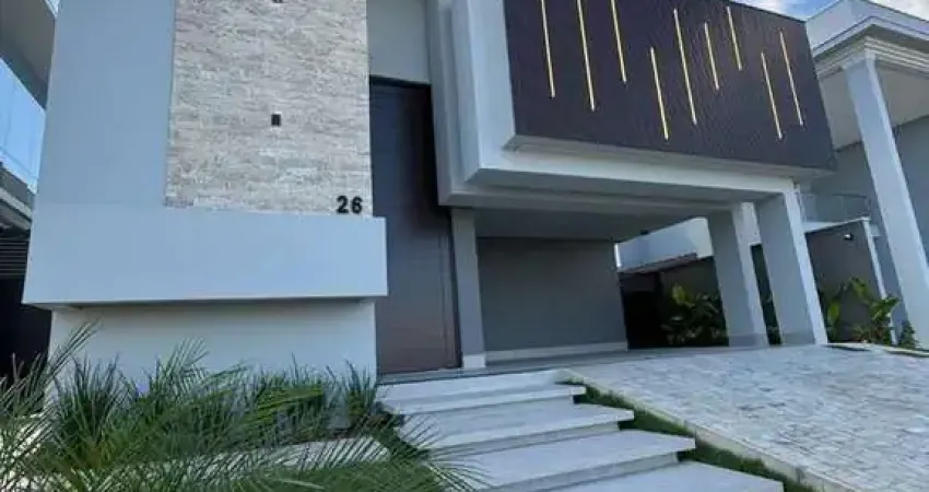 Casa alto padrão com 4 suítes, 332,11 m² - condomínio alphaville -quadra nobre de palmas- palmas/to