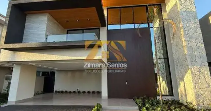 Sobrado alto padrão com 4 suítes - 334 m² - residencial mirante do lago - próximo á ulbra - palmas/to