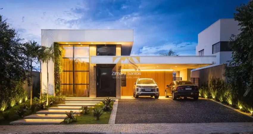 Casa alto padrão 3/4, sendo 3 suítes, 210 m² - 205 norte (arno 22) - condomínio privillege - palmas/to