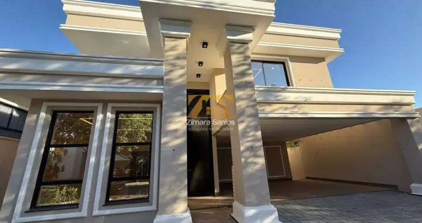 Sobrado neoclássico com 3 suítes - 358 m² - 205 norte - condomínio privillege - próximo ao  capim dourado shopping- palmas/to