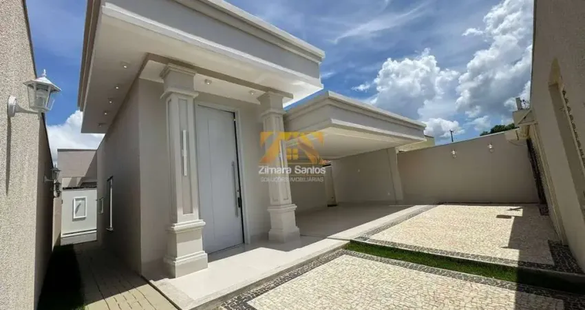 Casa Alto Padrão com 3 suítes, 179 m² - 110 norte (Arne 14) - AV. JK - Palmas/TO