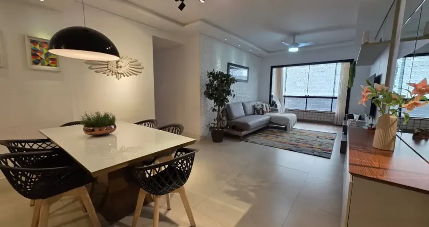 124m² de conforto total: 3 quartos decorados na praia do morro