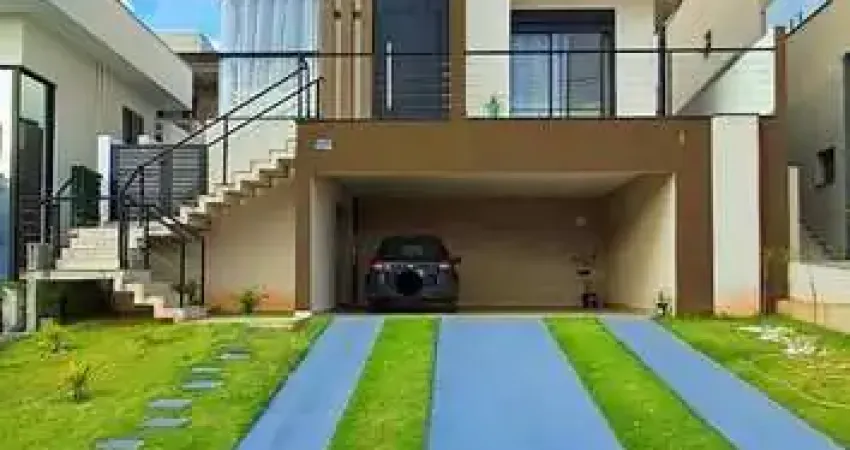 Casa de luxo em condomínio à venda em Itupeva-SP, Residencial Ibi-aram II: 3 quartos, 1 suíte, 3 salas, 3 banheiros, 4 vagas, 228m².