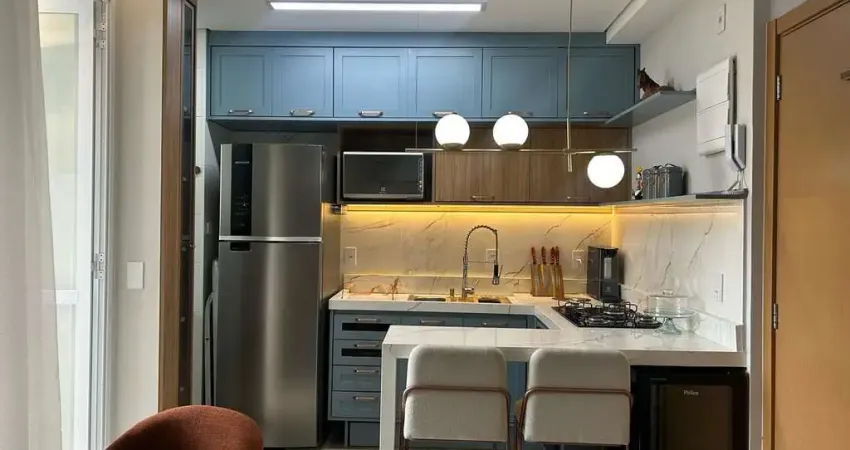 Apartamento à venda em Jundiaí-SP, Vila Galvão: 2 quartos, 2 salas, 1 vaga, 56m² de área!