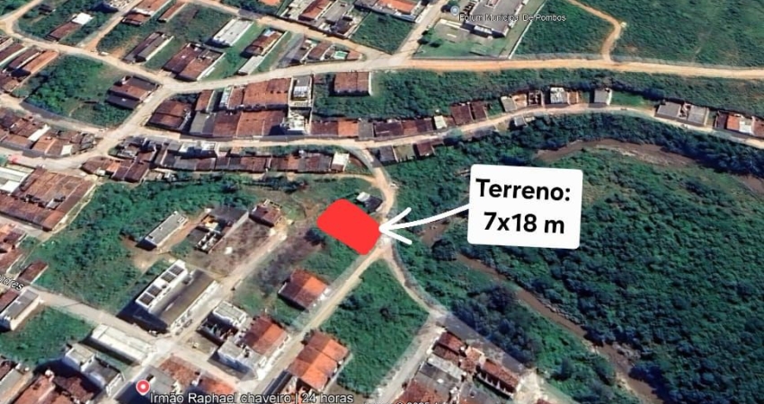 Vendo Terreno 7x18 Próximo ao Fórum Municipal - Pombos PE