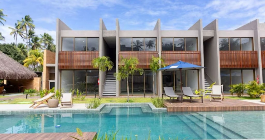 Apartamento beira mar com 2 quartos sendo 1 suíte na Praia de Japaratinga AL