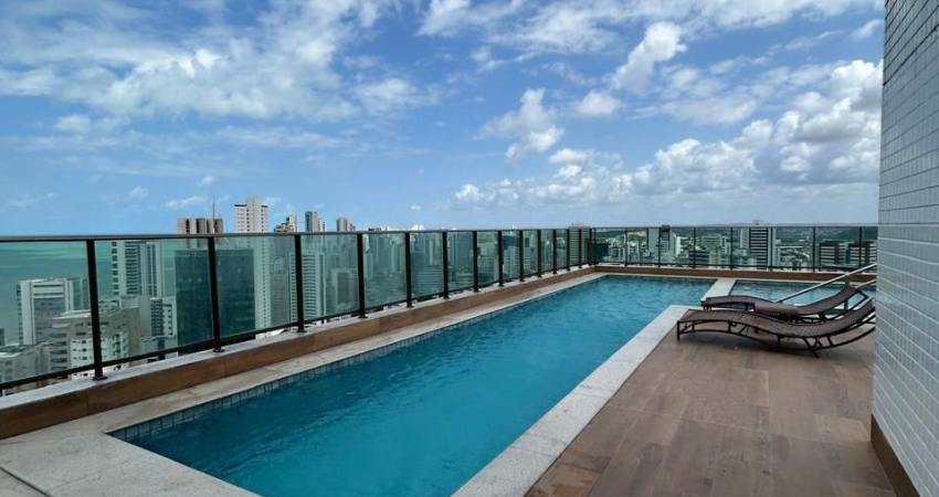 Apartamento 2 Quartos Mobiliado Em Boa Viagem para Aluguel - Recife