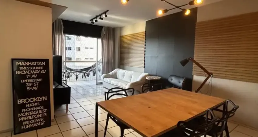Apartamento mobiliado para alugar com 110 m² 3 quartos e 1 vaga perto do Shopping Recife  Boa Viagem Recife-PE