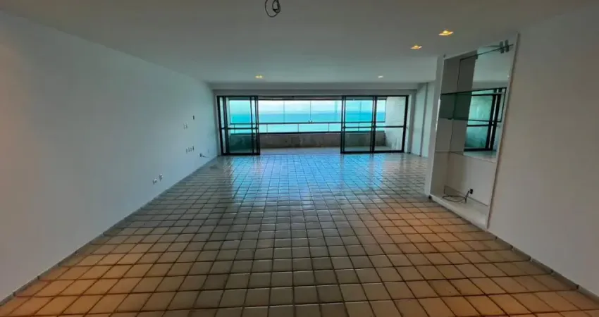 Apartamento com 220 m² 4 suítes e 3 vagas no Edf Castelinho na Av Boa Viagem Recife-PE