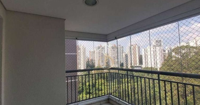 Apartamento com 3 dormitórios para alugar, 84 m² por R$ 5.270,00/mês - Vila Andrade - São Paulo/SP