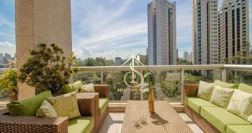Apartamento com 2 dormitórios à venda, 160 m² por r$ 1.590.000 - parque do morumbi - são paulo/sp