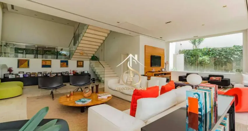 Casa com 4 dormitórios à venda, 478 m² por r$ 5.600.000 - jardim guedala - são paulo/sp