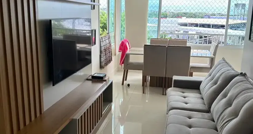 Alugo lindo apartamento no salvador ville 2/4 - semi - mobiliado