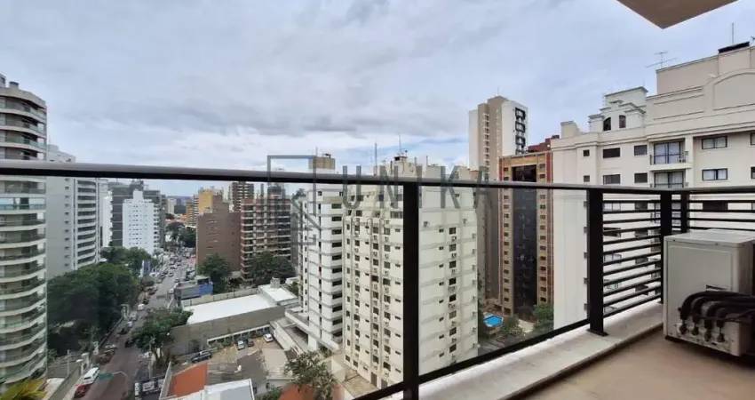 Oportunidade imperdível: Apartamento Mobiliado de 1 quarto no Cambuí, Campinas-SP, com suíte, 2 salas, 2 banheiros e garagem!