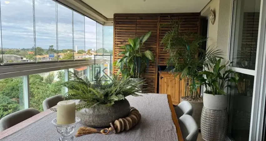 Apartamento de luxo com 3 suítes e 3 vagas de garagem no Loteamento Alphaville Campinas - Campinas-SP
