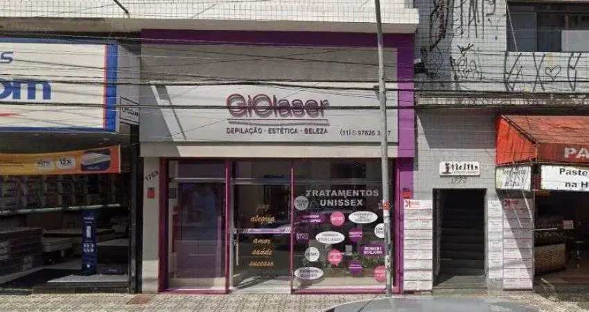 Excelente salão comercial para locação no centro de s.b. campo