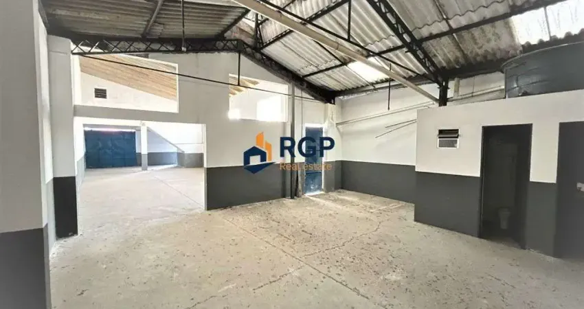 Excelente galpão para alugar, 300 m² por r$ /mês - serraria - diadema/sp