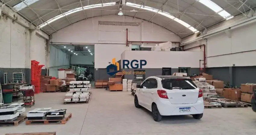 Excelente galpão industrial para alugar no bairro campestre em santo andré/sp