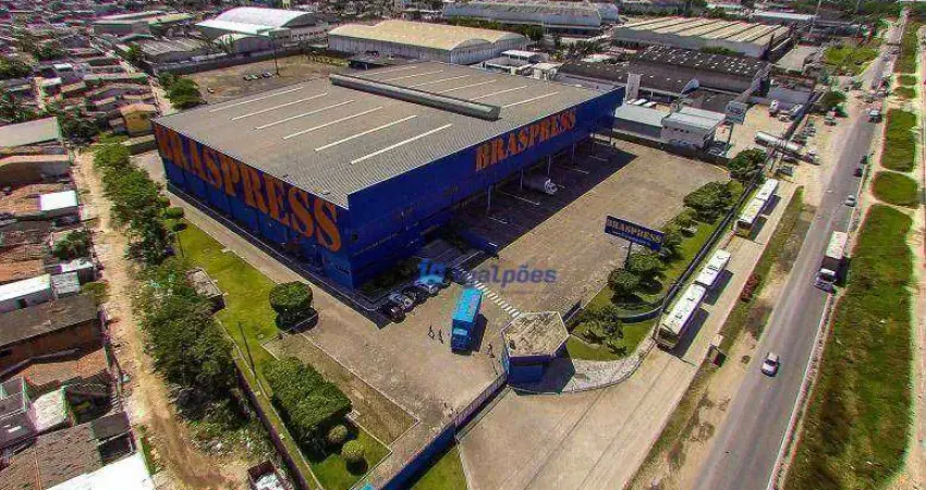 Galpão com 7.050 m² com 36 docas mais pátio com 8.950 m² às margens da rodovia br 101 em jaboatão dos guararapes - pe