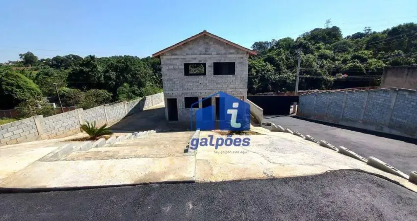 Galpão com 300 m² em veraneio maracanã - itaquaquecetuba/sp