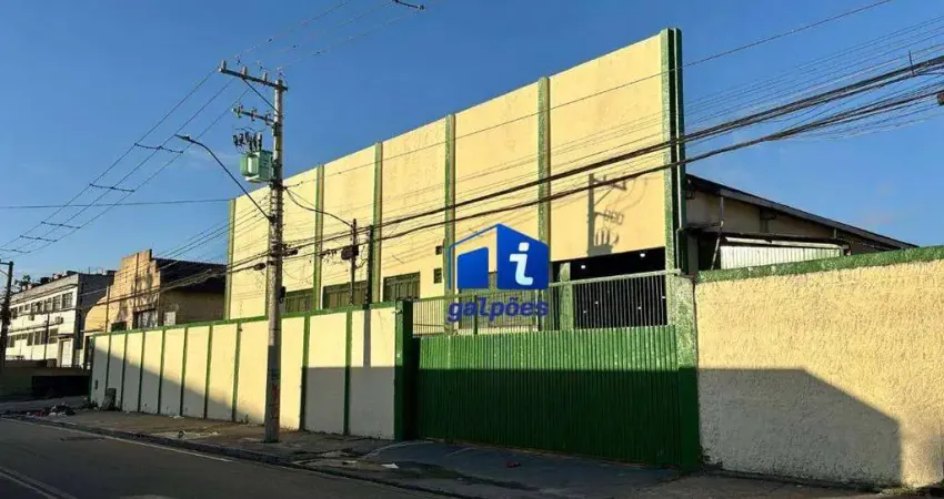 Galpão com 1700 m² na cidade industrial satélite de são paulo - guarulhos/sp