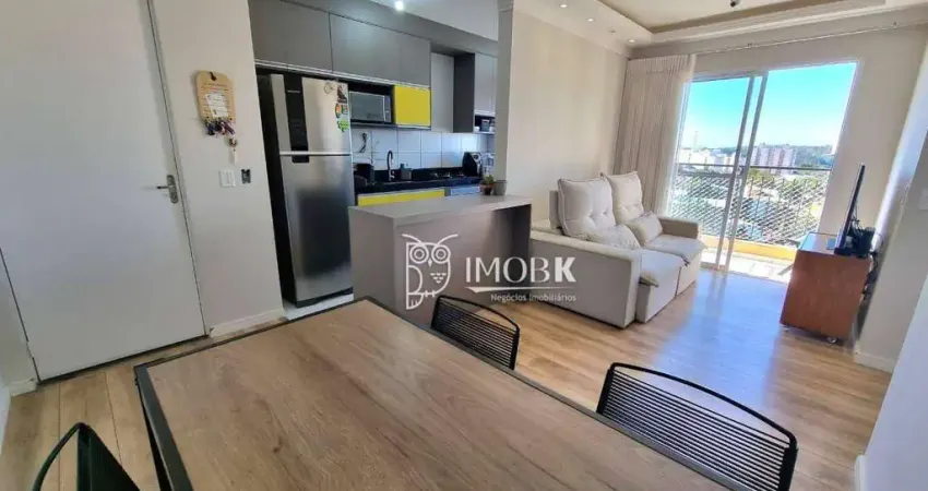 Apartamento com 2 dormitórios à venda, 50 m² por r$ 370.000,00 - trentino - jundiaí/sp