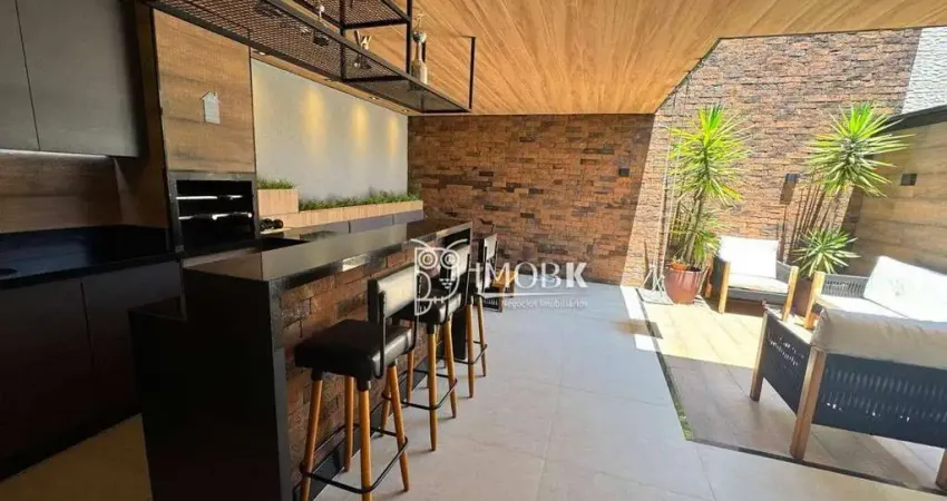 Lindíssima casa com 3 dormitórios à venda, 101 m² por R$ 899.000 - Condomínio Thina - Jundiaí/SP