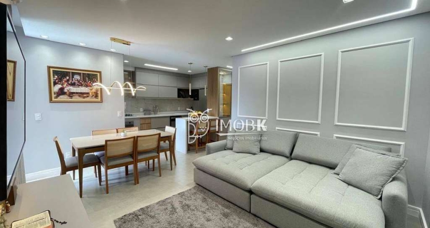 Incrível Apartamento com 3 dormitórios sendo 1 suíte c/ closet à venda, 101 m² - Lazer Completo por R$ 1.200.000 - Jundiaí/SP