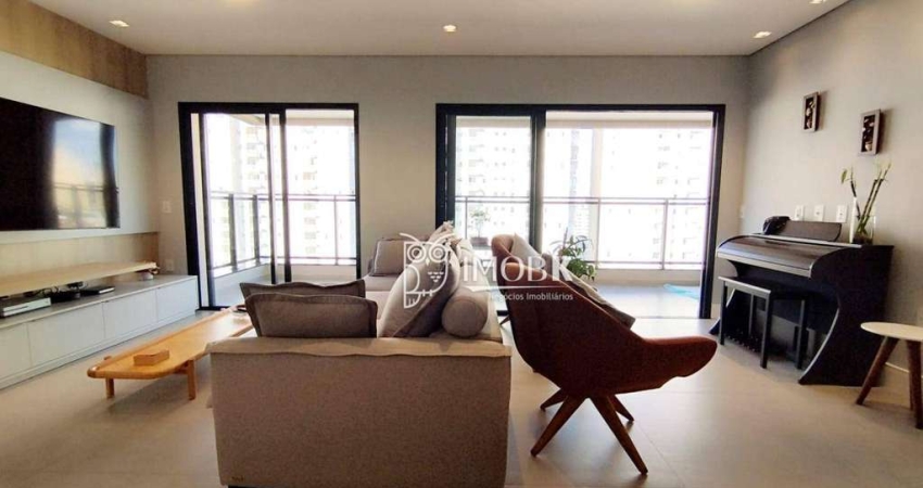 Apartamento 141 m², 3 suítes, sol da manhã, 3 vagas cobertas, à venda por R$ 2.120.000 - Terraço Vila Bela - Jundiaí/SP