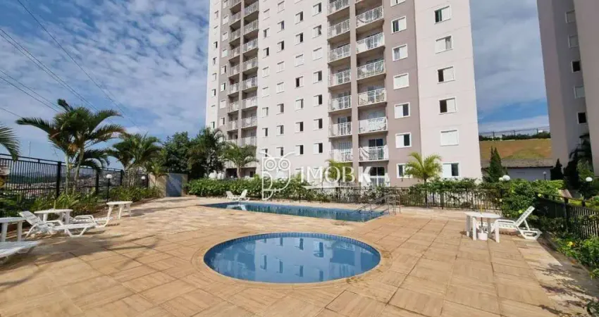 Apartamento com 3 dormitórios para alugar, 72 m² por r$ 3.070,00/mês - jardim maria de fátima - várzea paulista/sp