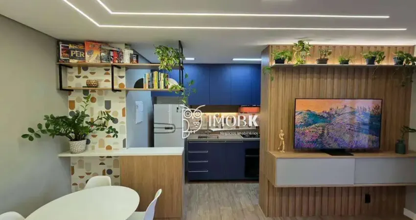 Apartamento 2 dormitórios com suíte e planejados no fatto torres de são josé - jundiai/sp