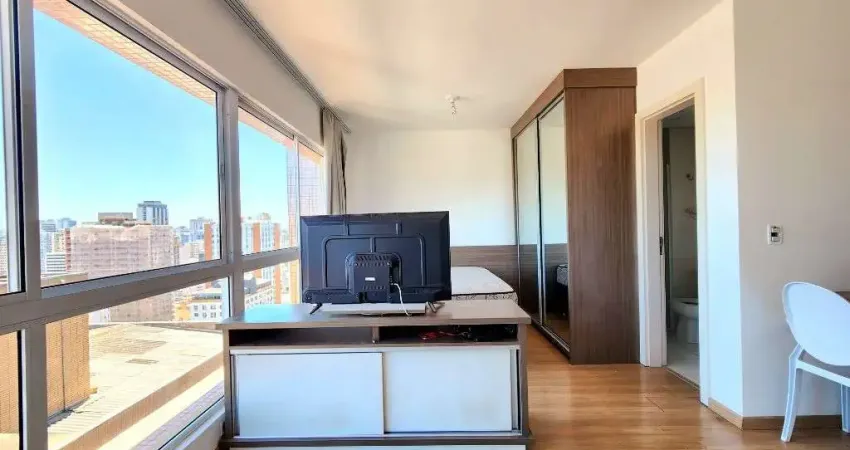 Apartamento studio mobiliado, edifício central station, centro