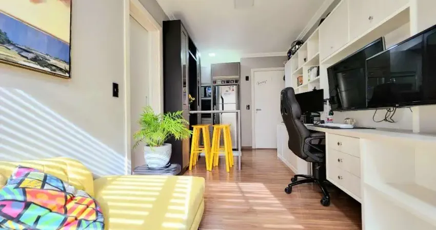 Apartamento 1 quarto muito bem mobiliado - Ed. Central Station