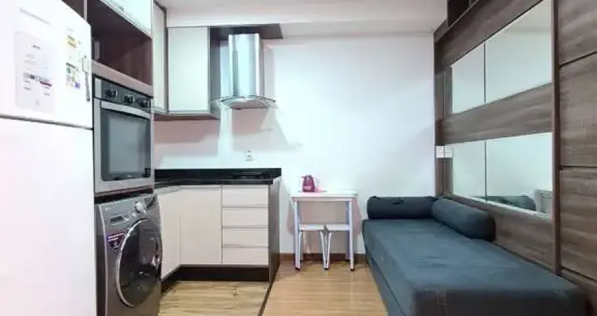 Apartamento 1 quarto bem mobiliado, andar alto! condomínio hub home.