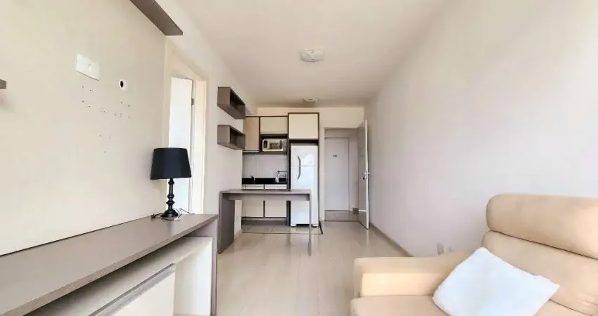 Apartamento com 1 dormitório, bem mobiliado, edifício central station