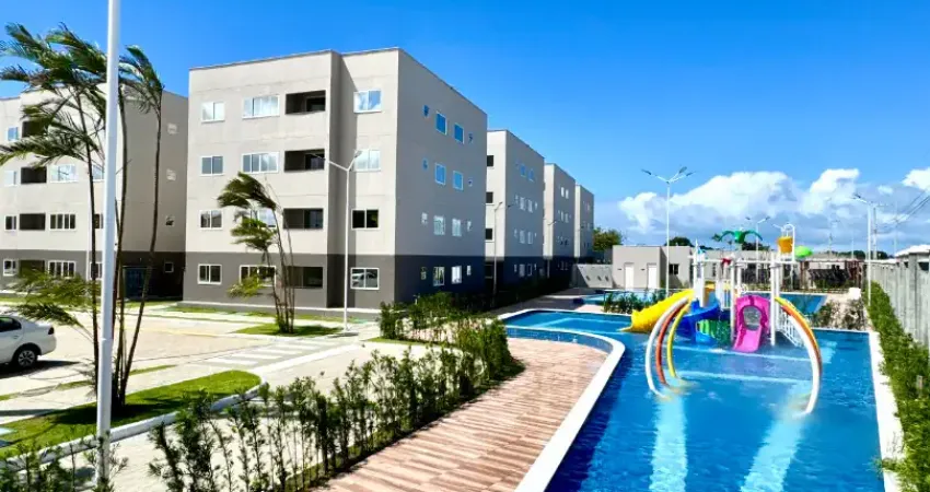 Apartamento com 2 quartos e área de lazer completa! há 5 minutos da praia do sol em joão pessoa!